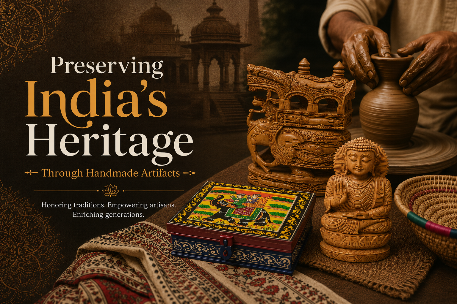 Preserving India’s Heritage Through Handmade Artifacts