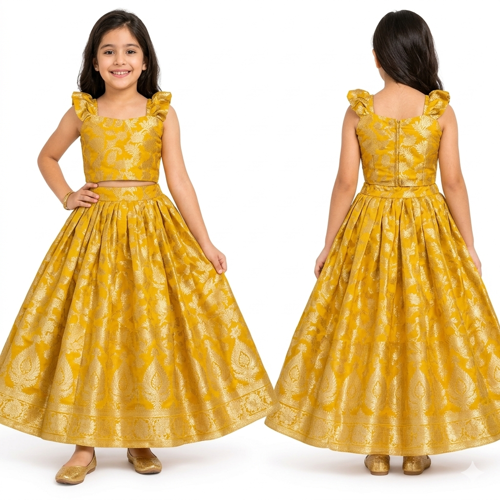 Banarasi Silk Ghagra Choli