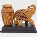 ELEPHANT WITH PENSTAND