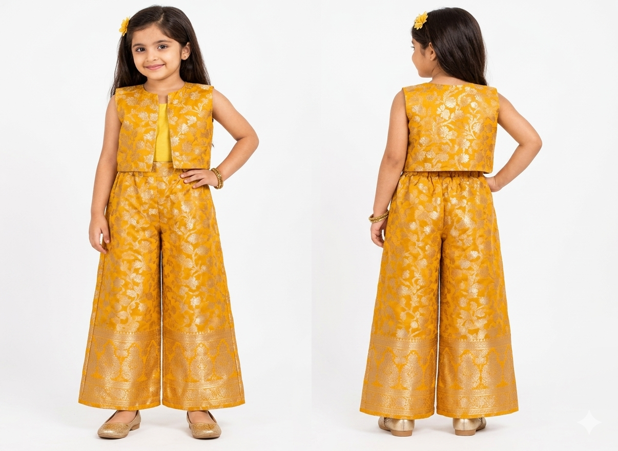 Banarasi Silk Cord Set
