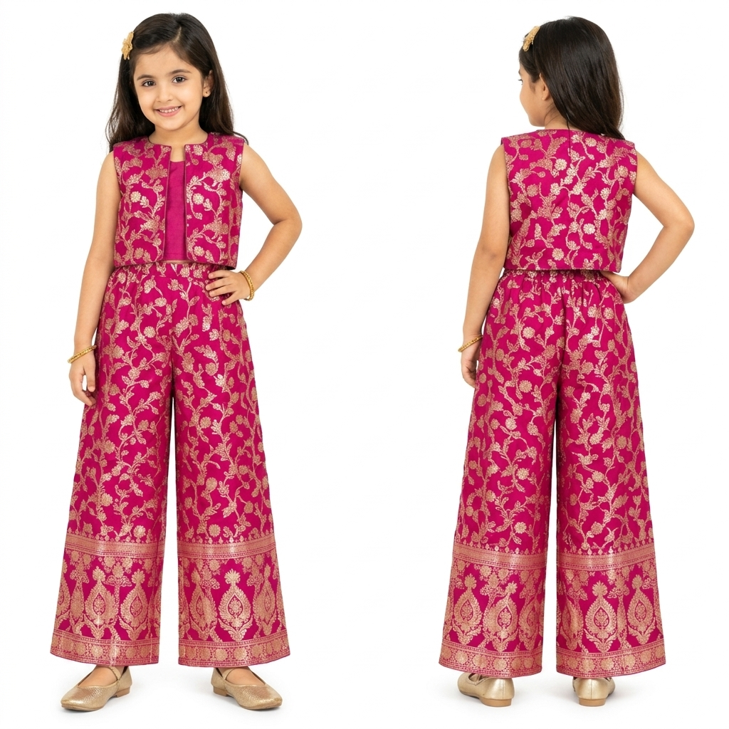 Banarasi Silk Cord Set